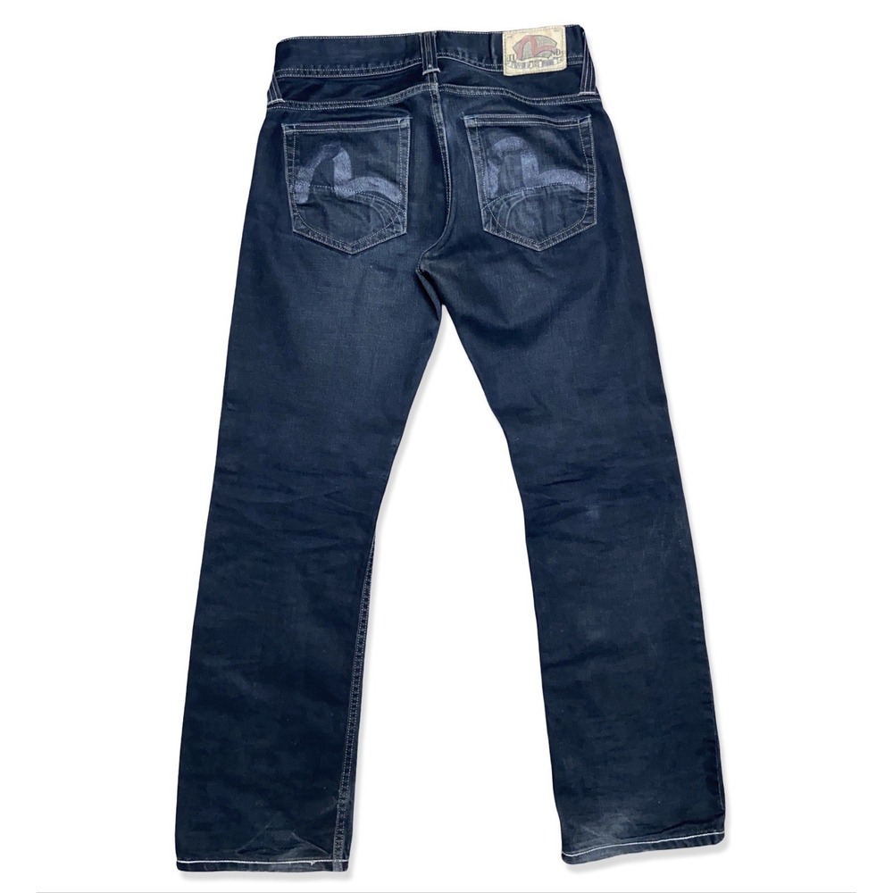 Evisu Jeans Men's Size 30x32 Puma Collab Raw Denim Button Fly